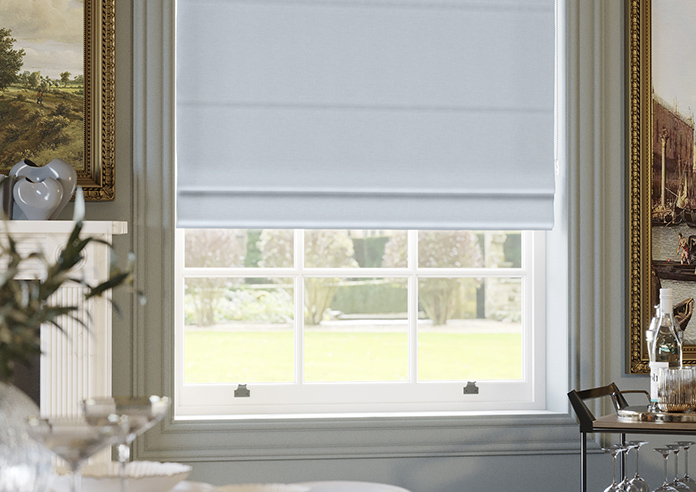 Norleigh, Sky - Twist&Fit Roman Blind - Image 5